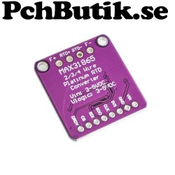 MAX31865 PT100 temperaturmodul för exakt mätning