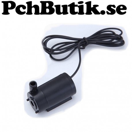 Vattenpump 3-6 Volt, Pump passar till fontän, bevattning, mm.