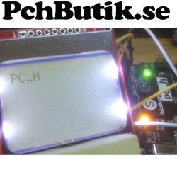 LCD display modul 84 x 48 pixel monokrom, passar Arduino