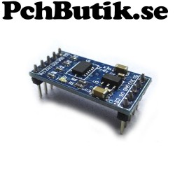 Vinkel & acceleration mätare med ADXL345 SPI I2C. Passar Ardudino