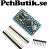 Pro Mini AT Mega 328 P (Som en mini uno). Passar Arduino Uno.