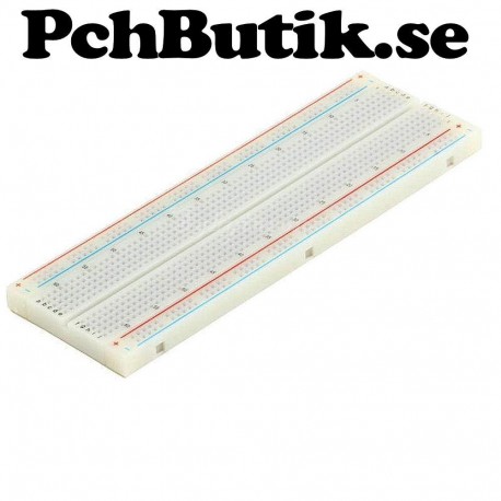 Kopplingsdäck Breadboard Protoboard 830 punkter