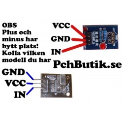 Infraröd fjärr och mottagare HX1838. Passar till Arduino