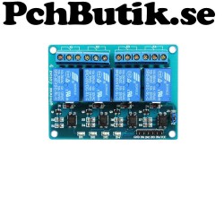 4 kanal relä modul optiskt isolerad, passar Arduino